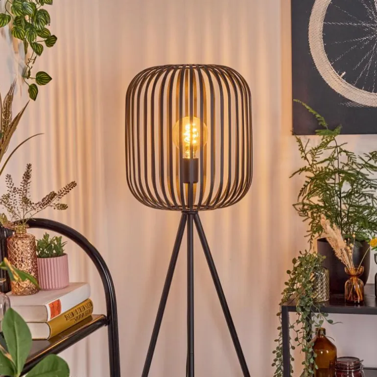 Bystrup Lampadaire Noir, 1 lumière
