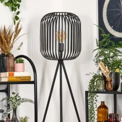 Bystrup Lampadaire Noir, 1 lumière