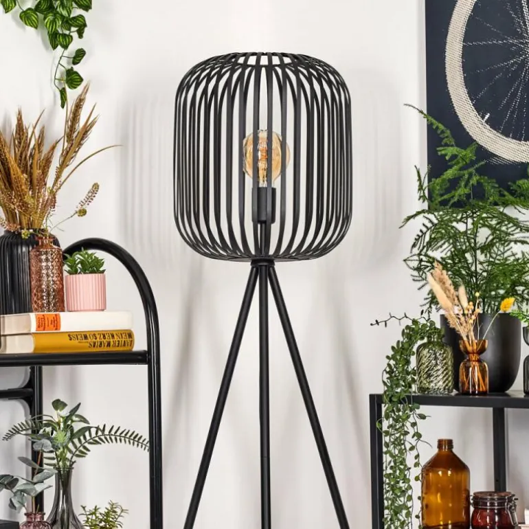 Bystrup Lampadaire Noir, 1 lumière