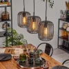 Bystrup Suspension, Suspension Noir, 3 lumières