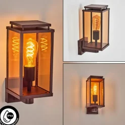 Cadafaes Lampe murale d´extérieur Rouille, 1 lumière
