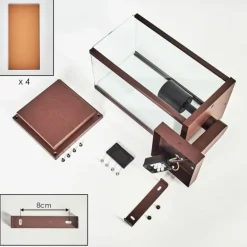 Cadafaes Lampe murale d´extérieur Rouille, 1 lumière