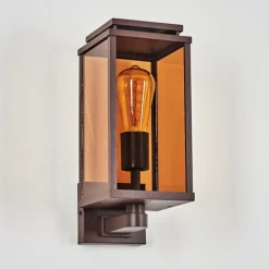 Cadafaes Lampe murale d´extérieur Rouille, 1 lumière