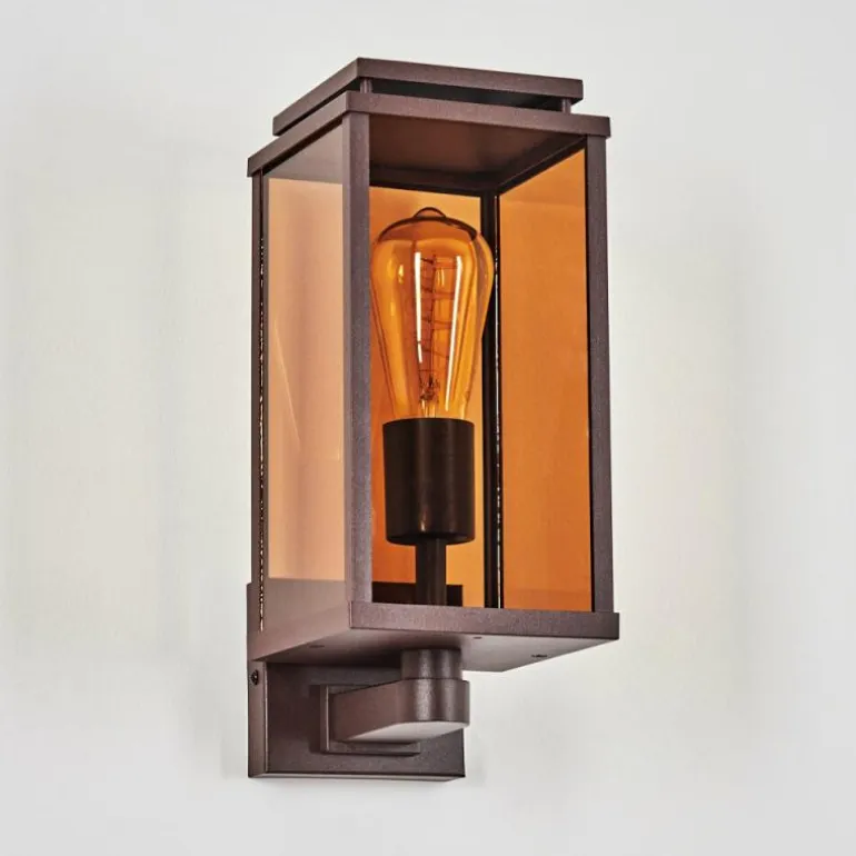 Cadafaes Lampe murale d´extérieur Rouille, 1 lumière