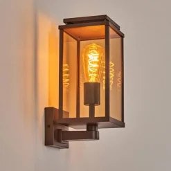 Cadafaes Lampe murale d´extérieur Rouille, 1 lumière