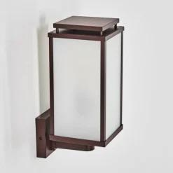 Cadafaes Lampe murale d´extérieur Rouille, 1 lumière