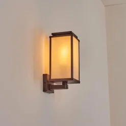 Cadafaes Lampe murale d´extérieur Rouille, 1 lumière