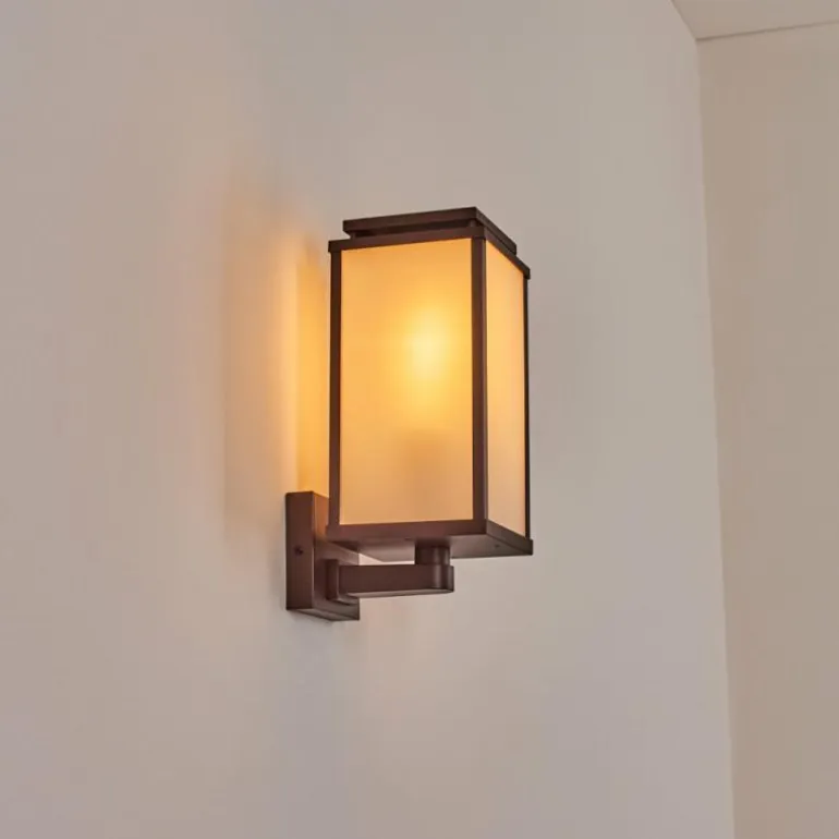 Cadafaes Lampe murale d´extérieur Rouille, 1 lumière