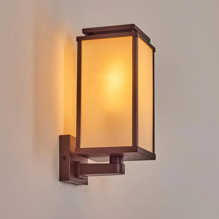 Cadafaes Lampe murale d´extérieur Rouille, 1 lumière