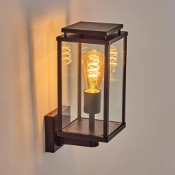 Cadafaes Lampe murale d´extérieur Noir, 1 lumière