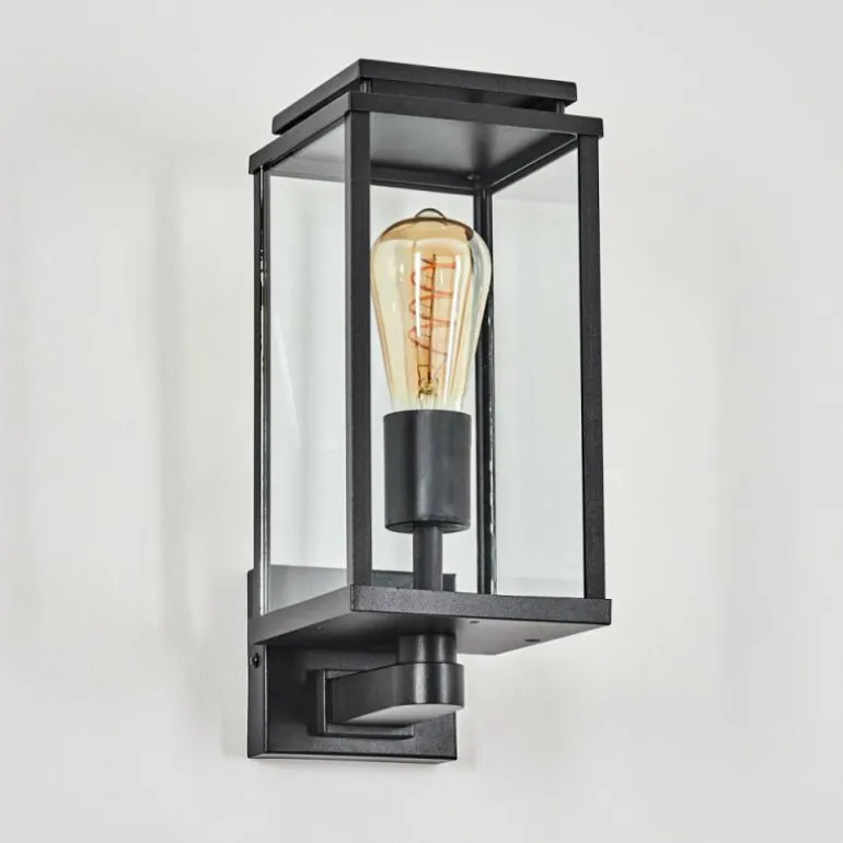Cadafaes Lampe murale d´extérieur Noir, 1 lumière