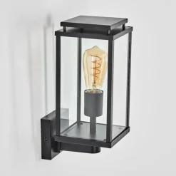 Cadafaes Lampe murale d´extérieur Noir, 1 lumière