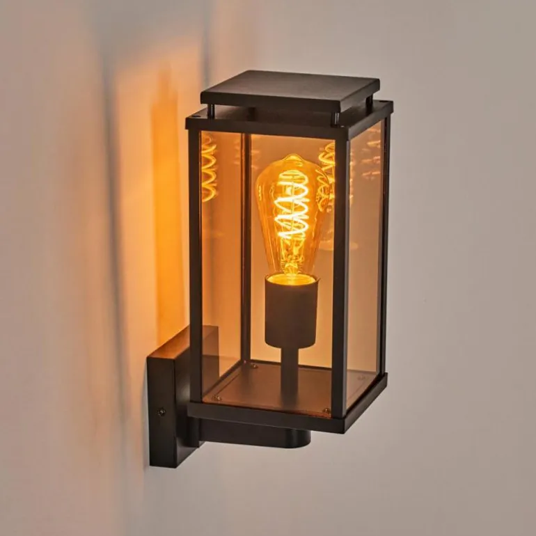 Cadafaes Lampe murale d´extérieur Noir, 1 lumière