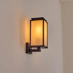 Cadafaes Lampe murale d´extérieur Noir, 1 lumière