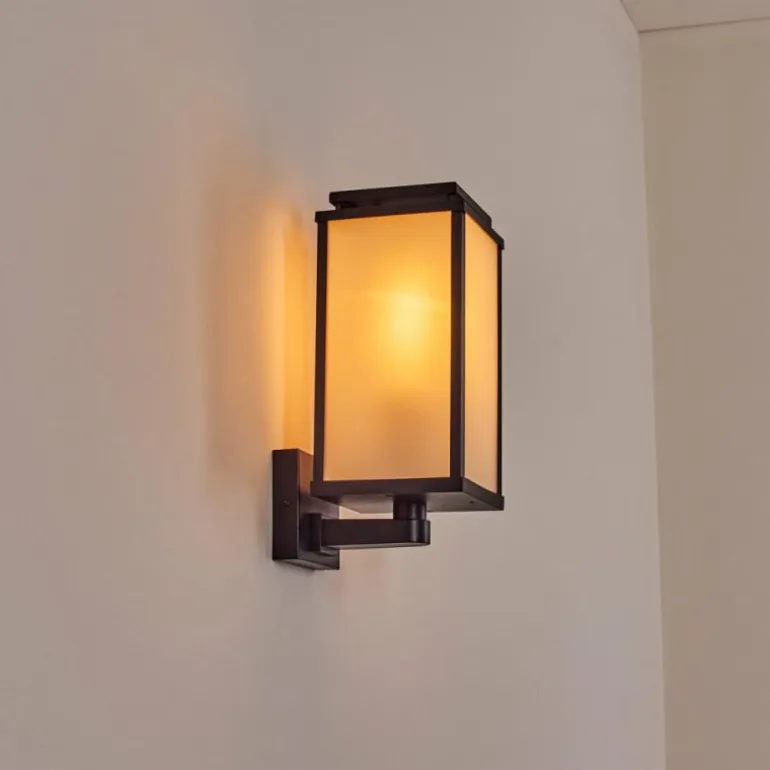 Cadafaes Lampe murale d´extérieur Noir, 1 lumière