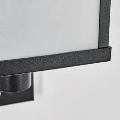 Cadafaes Lampe murale d´extérieur Noir, 1 lumière, Détecteur de mouvement