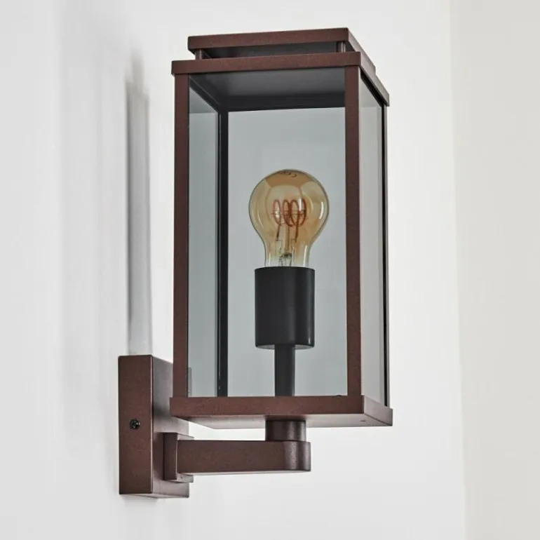 Cadafaes Lampe murale d´extérieur Rouille, 1 lumière