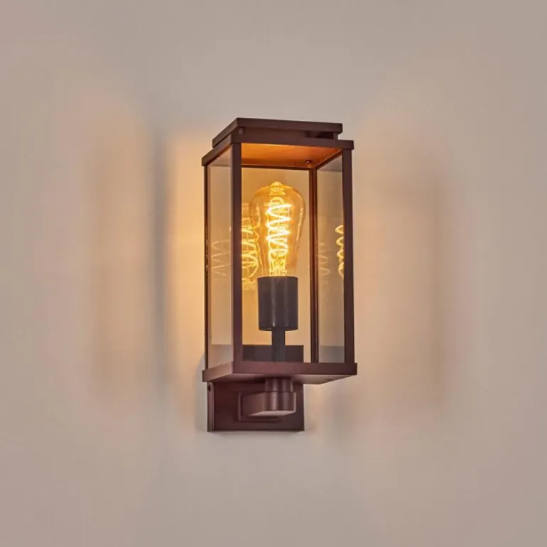 Cadafaes Lampe murale d´extérieur Rouille, 1 lumière