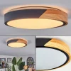Cadaixo Plafonnier, Panel LED Écru, Noir, Blanc, 1 lumière