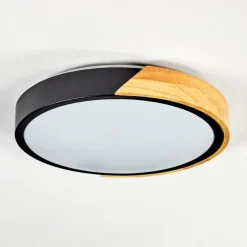 Cadaixo Plafonnier, Panel LED Écru, Noir, Blanc, 1 lumière