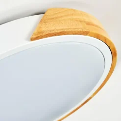 Cadaixo Plafonnier, Panel LED Écru, Blanc, 1 lumière
