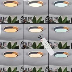 Cadaixo Plafonnier, Panel LED Blanc, 1 lumière, Télécommandes