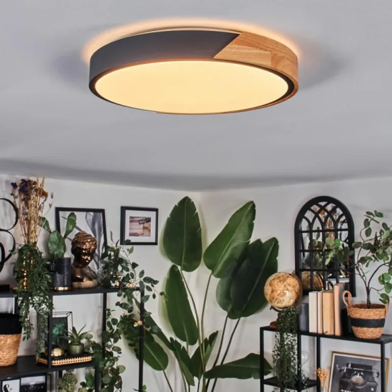 Cadaixo Plafonnier, Panel LED Blanc, 1 lumière, Télécommandes