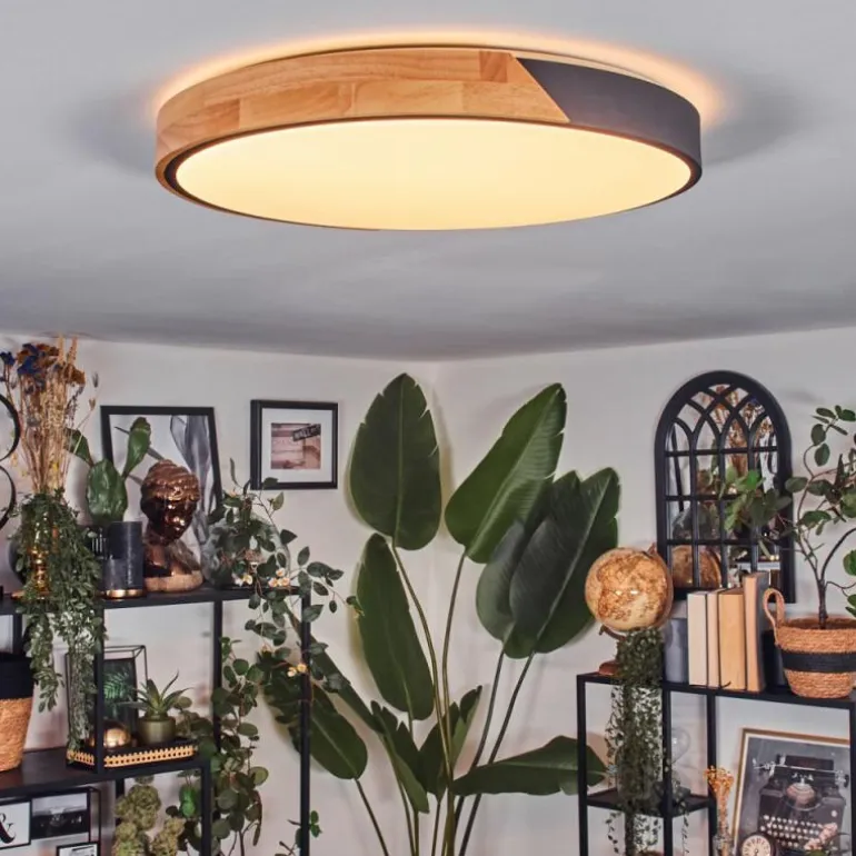 Cadaixo Plafonnier, Panel LED Blanc, 1 lumière, Télécommandes
