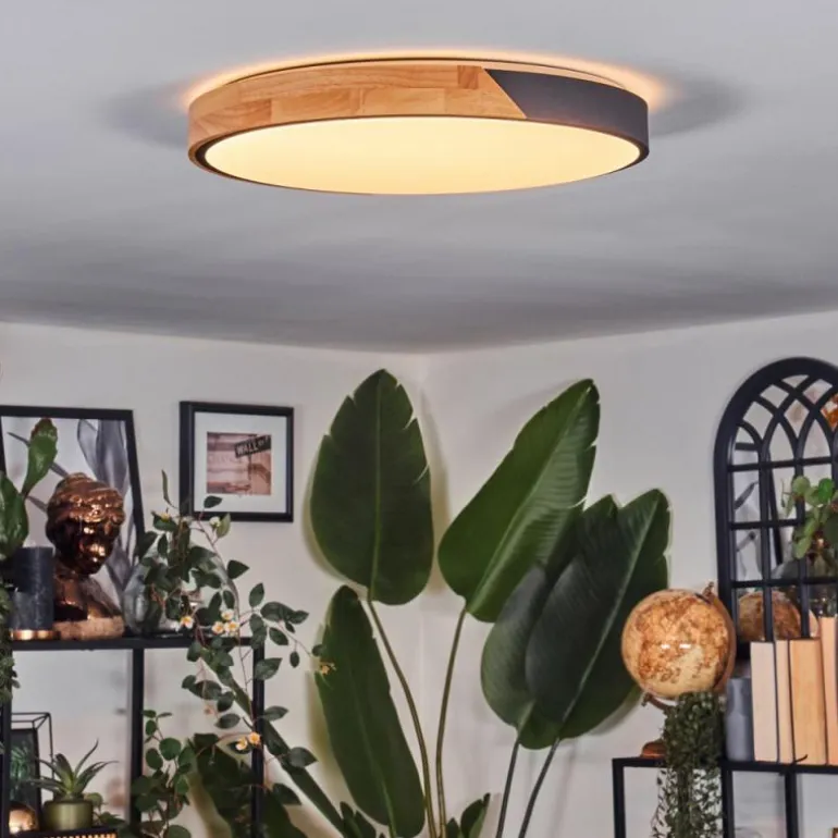 Cadaixo Plafonnier, Panel LED Blanc, 1 lumière, Télécommandes