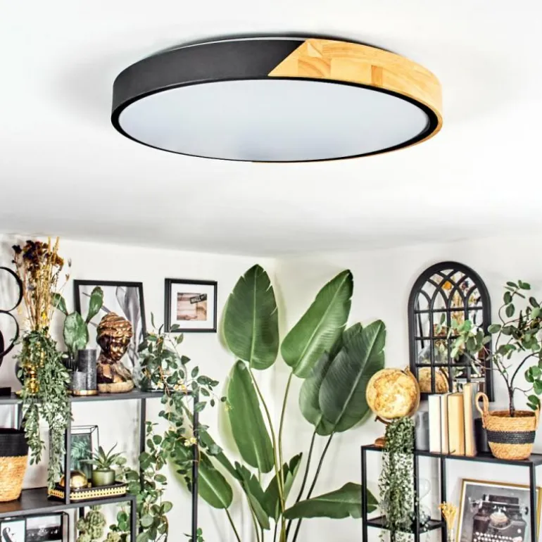 Cadaixo Plafonnier, Panel LED Blanc, 1 lumière, Télécommandes