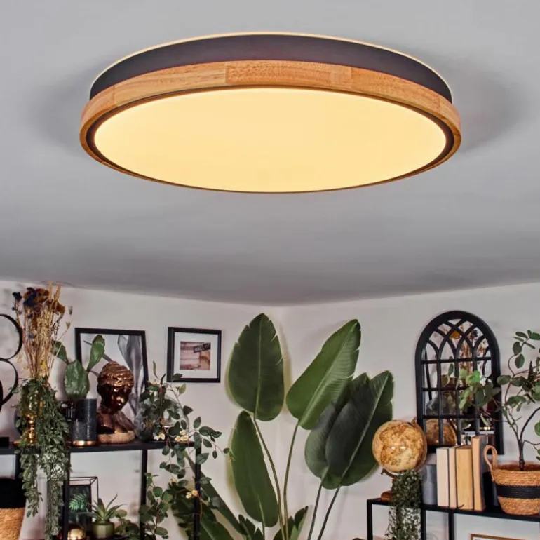 Cadaixo Plafonnier, Panel LED Blanc, 1 lumière, Télécommandes