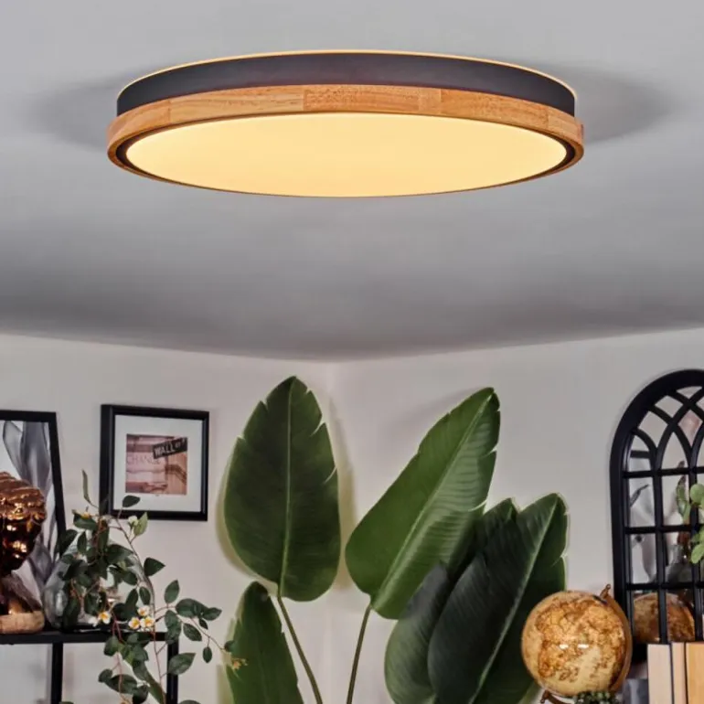 Cadaixo Plafonnier, Panel LED Blanc, 1 lumière, Télécommandes