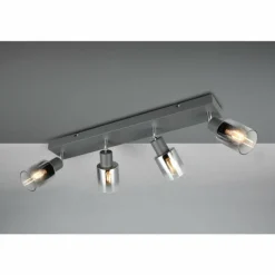 Cadiz Spot de plafond Luminaires Reality Anthracite, 4 lumières