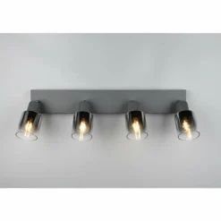 Cadiz Spot de plafond Luminaires Reality Anthracite, 4 lumières