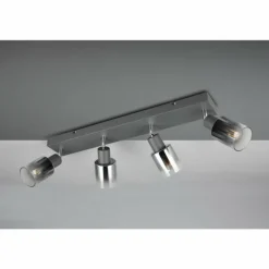 Cadiz Spot de plafond Luminaires Reality Anthracite, 4 lumières