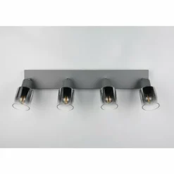 Cadiz Spot de plafond Luminaires Reality Anthracite, 4 lumières