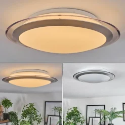 Calen Plafonnier, Spot de plafond LED Blanc, 1 lumière