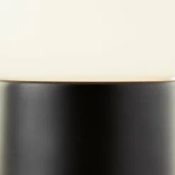 Camille Lampe à poser Luminaires Brilliant Noir, 1 lumière