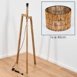 Cando Lampadaire, Liseuse Écru, 1 lumière