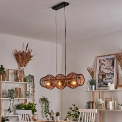 Cardeira Suspension, Suspension Noir, 3 lumières