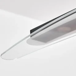Casalino Suspension LED Noir, Transparent, 1 lumière