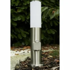 Caserta Lampadaire, Eclairage de chemin Acier inoxydable, 1 lumière