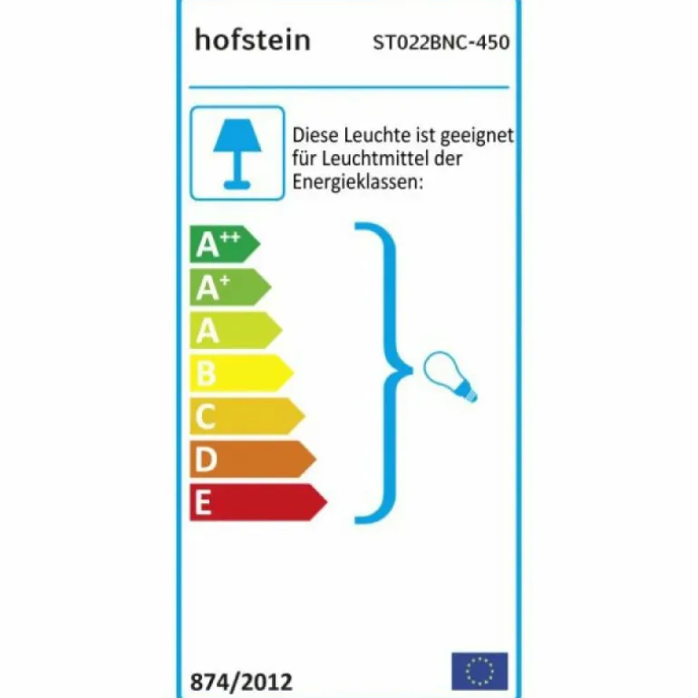 Caserta Lampadaire, Eclairage de chemin Acier inoxydable, 1 lumière
