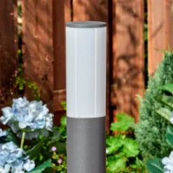 Caserta Lampe à prise électrique, Eclairage de chemin Anthracite, 1 lumière