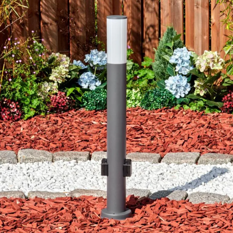 Caserta Lampe à prise électrique, Eclairage de chemin Anthracite, 1 lumière