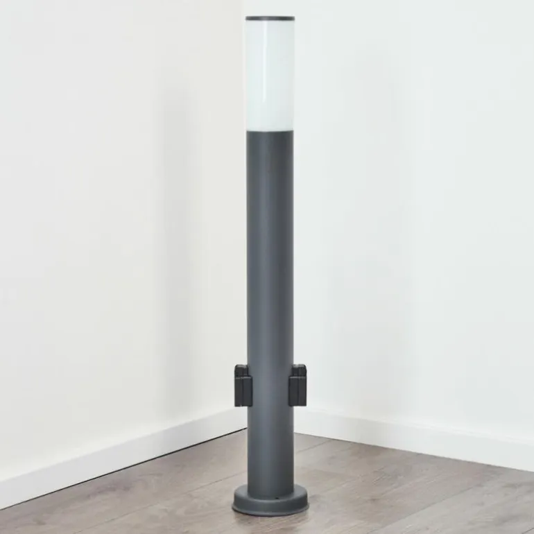 Caserta Lampe à prise électrique, Eclairage de chemin Anthracite, 1 lumière