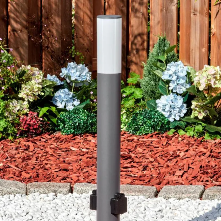Caserta Lampe à prise électrique, Eclairage de chemin Anthracite, 1 lumière