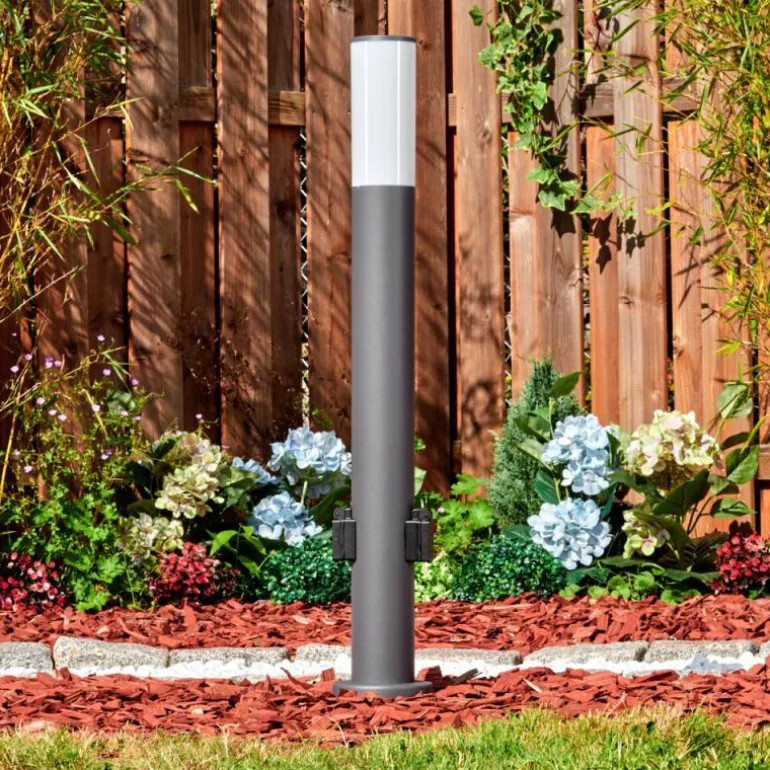 Caserta Lampe à prise électrique, Eclairage de chemin Anthracite, 1 lumière