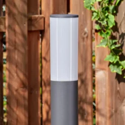 Caserta Lampe à prise électrique, Eclairage de chemin Anthracite, 1 lumière