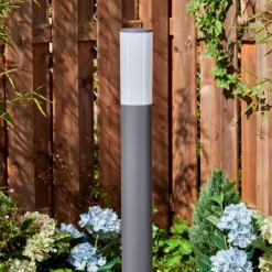Caserta Lampe à prise électrique, Eclairage de chemin Anthracite, 1 lumière